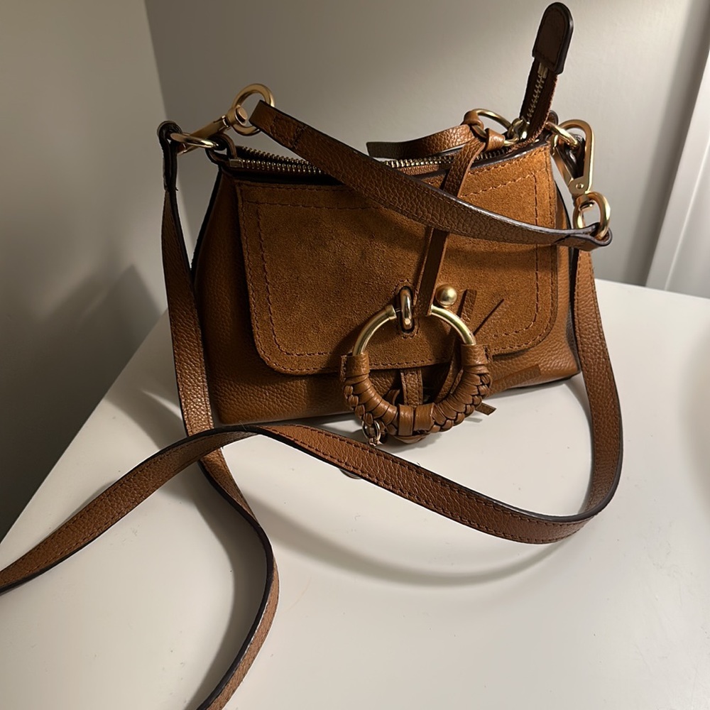 Chloé Mini Bag in Tan and Camel with Gold Hardware - Picture 4 of 9